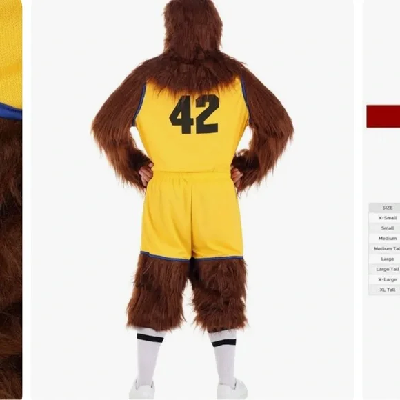 Men’s Teen Wolf Costume New With Tags - Picture 2 of 7